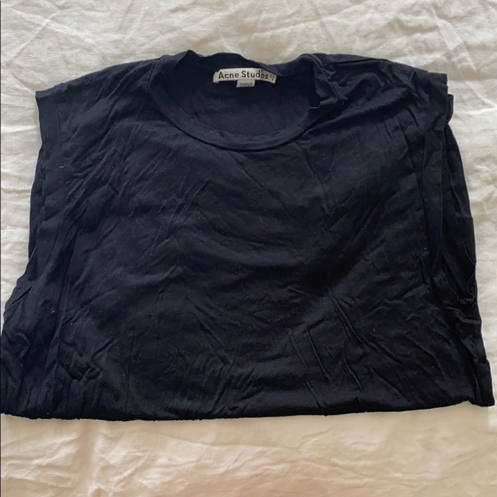 Acne Studios Black Muscle Tank